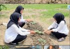 Anak Binaan LPKA Banda Aceh Belajar Bertani melalui Penanaman Bunga Telang