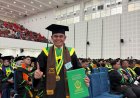 Raih Gelar Magister Teknik dengan Cepat, Kasat Reskrim Polres Lhokseumawe AKP Dr. Bustani Kembali Catat Prestasi Akademik