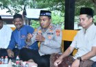 Kapolres Aceh Timur Ngopi Bareng Bersama Masyarakat Peudawa, Bahas Narkoba hingga Tertib Berlalu Lintas