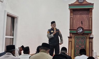 Safari Subuh Rabu Berkah, Kapolsek Bebesen Ajak Warga Perkuat Pengawasan Generasi Muda