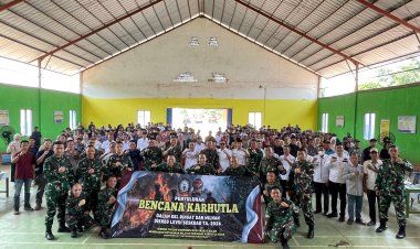 TIM PENYULUH MABES TNI BERSINERGI DENGAN PASIS SESKOAD DIKREG LXVIII, EDUKASI 300 WARGA KALIPAPAN CEGAH KARHUTLA