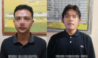 Polsek Kasui Amankan Dua Diduga Pelaku Pengeroyokan di Jaya Tinggi