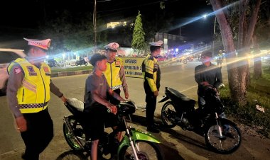 Razia KRYD Polres Aceh Tamiang Temukan 11 Motor Berknalpot Tak Sesuai Spesifikasi