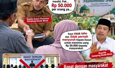 Belum Ada Rapat Warga, Iuran Maulid Rp50 Ribu dan 10 Kotak Nasi Sudah Diminta