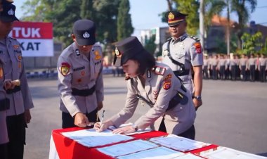 Rotasi Pejabat Polres Garut, Kapolres Garut : Penyegaran Kepemimpinan Demi Pelayanan Lebih Baik