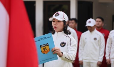 Hadi Tjahjanto Lepas Enam Atlet Karate Indonesia ke Asian Games 2026, Targetkan Bawa Pulang Medali Emas