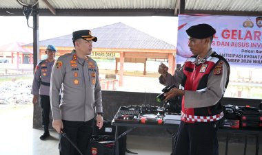 Kapolres Pidie Lakukan Pengecekan Atmasus dan Alsus Inventaris Satsamapta