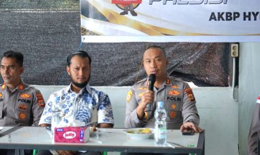 Kapolres Langsa Gelar Jumat Curhat, Warga Sampaikan Keluhan Balap Liar hingga Narkoba