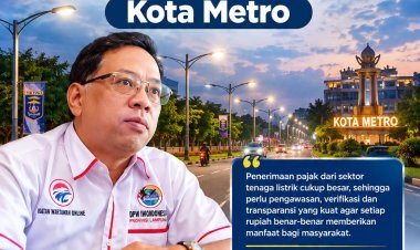 DPW IWO Indonesia Prov Lampung Soroti Tatakelola PBJT Tenaga Listrik Kota Metro