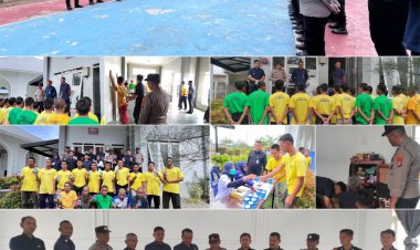 Cegah Gangguan Kamtib, LPKA Banda Aceh dan Polsek Ingin Jaya Gelar Razia Gabungan