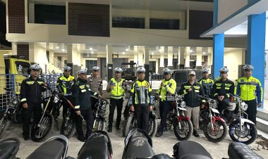Satlantas Polres Aceh Tengah Amankan 10 Motor Berknalpot Brong, Patroli Malam Ciptakan Rasa Aman