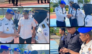 Cegah Judi Online, Ka LPKA Banda Aceh Pimpin Sidak Handphone Seluruh Pegawai