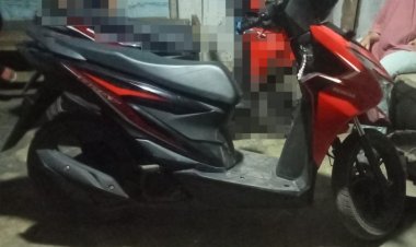 Polsek Umpu Semenguk Cek TKP dan Selidiki Kasus Curas Ranmor di Negeri Batin
