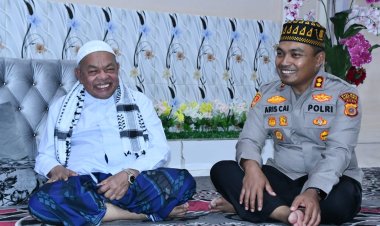 Kapolres Aceh Timur Silaturahmi ke Abu Paya Pasi, Perkuat Sinergi Polri dan Ulama