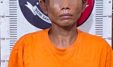 Numpang Tinggal di Warung, Seorang Residivis Diduga Gondol Dua HP Dibekuk Polsek Umpu Semenguk di OKU Timur