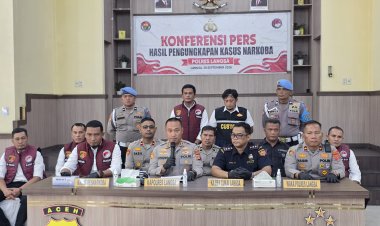 Fantastis! Polres Langsa Sita 46,6 Kg Sabu Jaringan Malaysia Senilai Rp13,2 Miliar