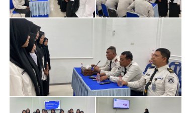 Evaluasi Hasil Magang Kemnaker, Ka. LPKA Banda Aceh Apresiasi Inovasi 32 Peserta