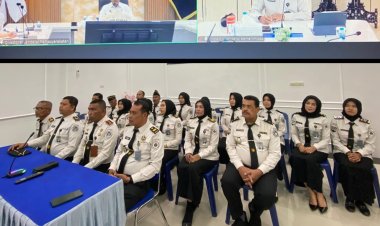 Jajaran LPKA Banda Aceh Ikuti Arahan Nasional, Perkuat Disiplin dan Transparansi Pelayanan