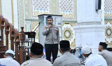 Subuh Keliling Hari Kedua, Kapolres Aceh Timur Ajak Warga Peudawa Perkuat Kamtibmas