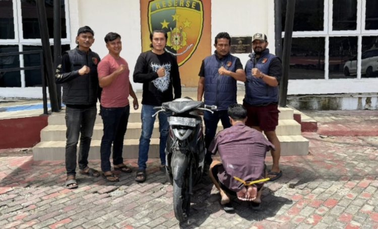 Pelarian DPO Curanmor Berakhir, Tim Opsnal Polres Aceh Besar Ringkus M di Banda Aceh