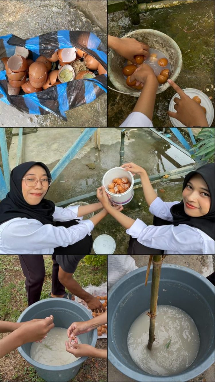 Dari Limbah Jadi Manfaat, ABP LPKA Banda Aceh Belajar Olah Cangkang Telur dan Air Beras