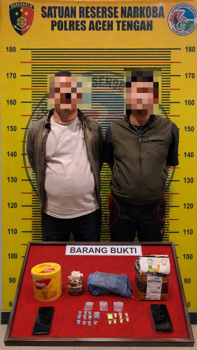 Jaringan Ekstasi Dibongkar! Satresnarkoba Aceh Tengah Kembangkan Kasus hingga Jermal XV Medan