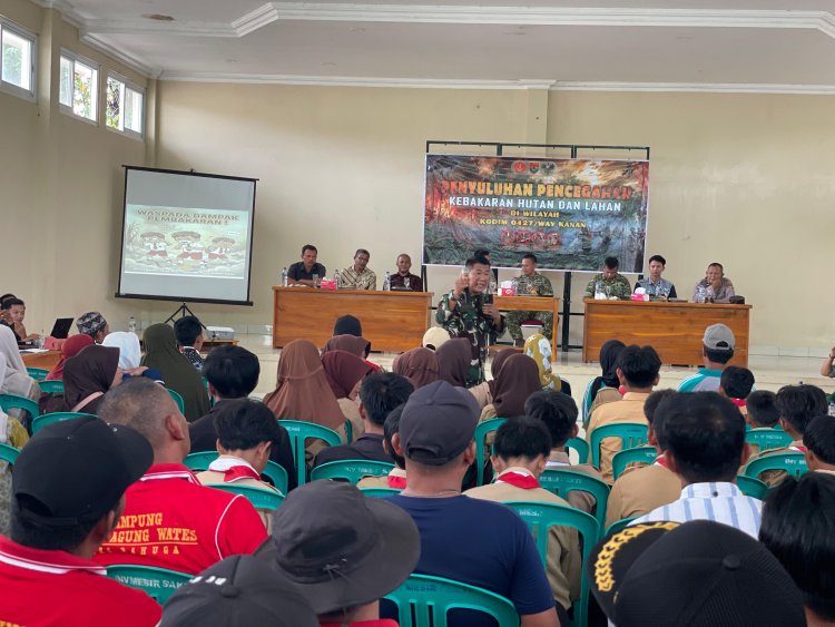 DARI BAHUGA, PESAN PENCEGAHAN KARHUTLA MENGGEMA : JANGAN TUNGGU API MEMBESAR