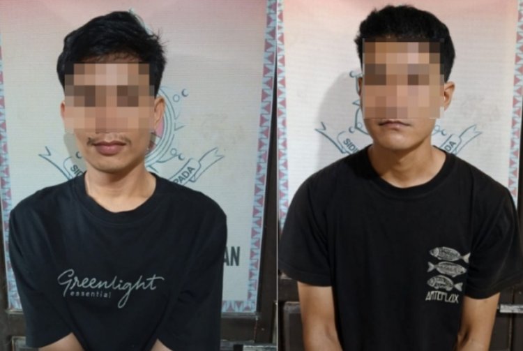 Polisi Bekuk Dua Pelaku Curat di Alfamart Baradatu 2