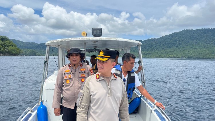 Kapolres Sabang Turun Langsung Pimpin Pencarian WN Malaysia yang Hilang Saat Menyelam