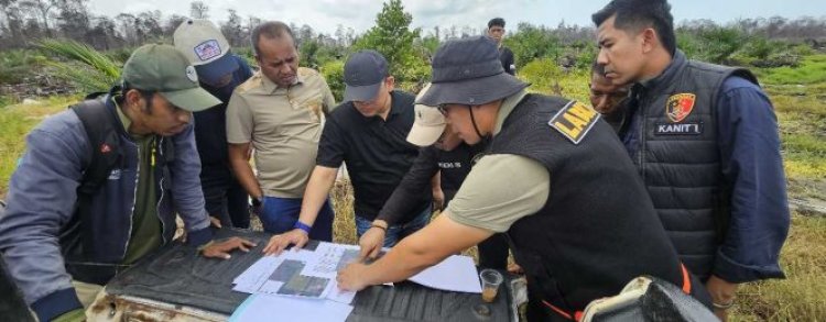 Karhutla di HGU PT GSM Nagan Raya Masuk Tahap Pendalaman, Puslabfor Turun ke TKP