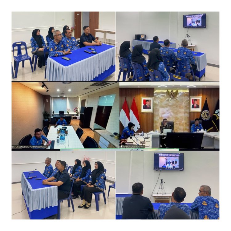 LPKA Banda Aceh Ikuti Arahan Dirjenpas Terkait Rotasi, Razia Gabungan dan Rakernis