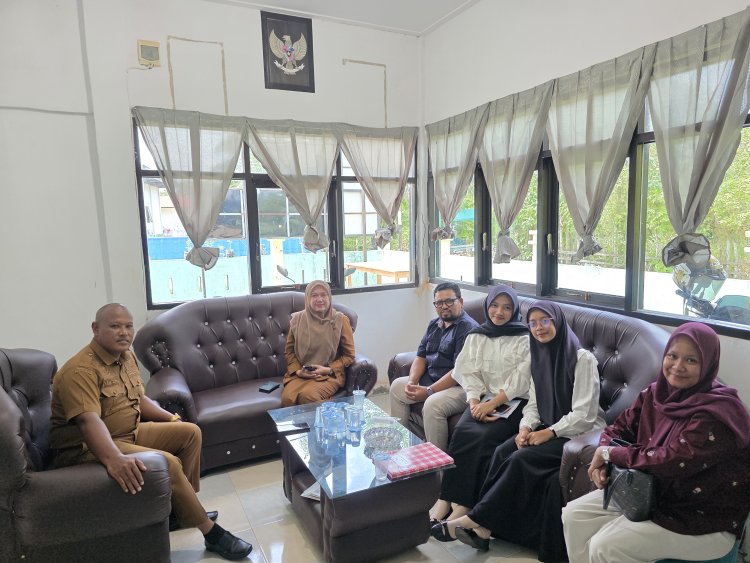 Geuchik Kapa Sambut Kunjungan UPTD PPA Kota Langsa