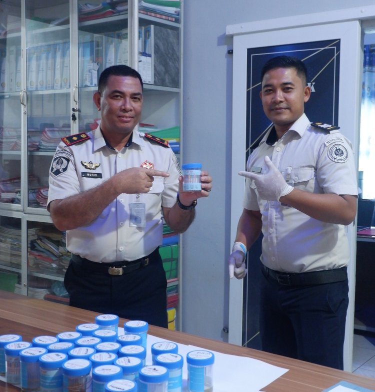 Lapas Lhoksukon Periksa Urine 60 Pegawai, Seluruhnya Dinyatakan Negatif Narkoba