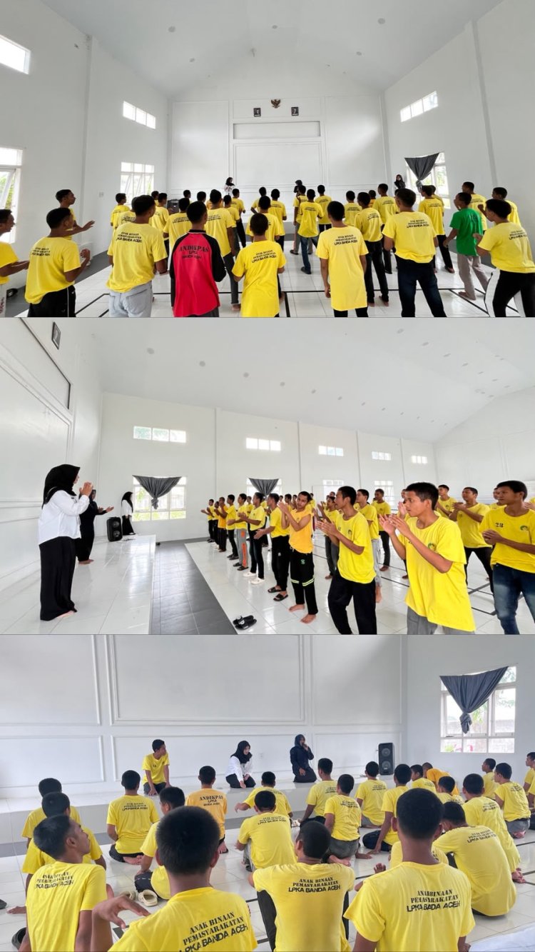 LPKA Banda Aceh Perkuat Pembinaan Kepribadian ABP Lewat Seni dan Aktivitas Fisik