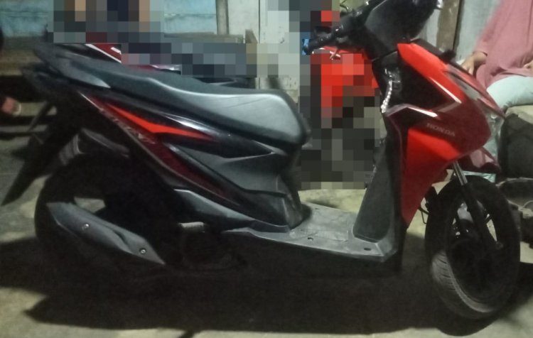 Polsek Umpu Semenguk Cek TKP dan Selidiki Kasus Curas Ranmor di Negeri Batin
