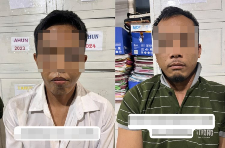 Diburu Polisi, Dua Pelaku Curas Ranmor di 5 TKP Akhirnya Dibekuk Polres Way Kanan