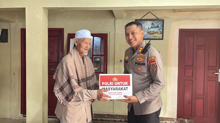 Rawat Sinergi Polri dan Ulama, Kapolres Bener Meriah Silaturahmi ke Raudhatul Huda