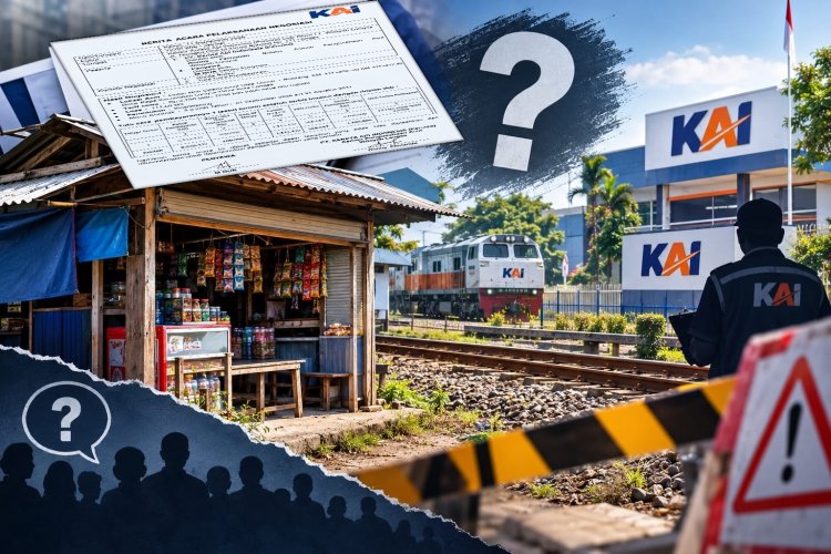 Saat Kios Terancam Dibongkar, PT KAI Terbitkan Sewa 5 Tahun, Ada Apa?
