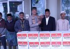 Jumat Berkah, Polres Bener Meriah Peduli Salurkan Bansos kepada Masyarakat Kurang Mampu di Kecamatan Permata