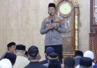 Suling Bambu, Kapolres Aceh Tengah Ajak Jamaah Bersama Bangun Kamtibmas dan Promosikan Wisata Takengon