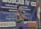 Kapolres Garut Hadiri Muscab IV PC SPAI FSPMI Kabupaten Karawang, Tekankan Kepemimpinan Berintegritas
