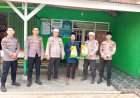 Jumat Keliling, Polres Way Kanan Gelar Kurve dan Bantuan Sosial di Masjid