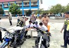 Police Goes to School, Satlantas Polres Nagan Raya Tertibkan Knalpot Brong di SMPN 2 Kuala
