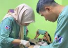 Sidokkes Polres Way Kanan Gelar Khitanan Masal untuk 30 Santri dan Warga di Baradatu