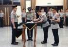 Kapolri Pimpin Sertijab Kakorlantas dan Tiga Kapolda di Mabes Polri