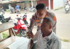 Polisi Bersama Masyarakat, Kapolsek Nurussalam Bantu Warga Daftar Perlindungan Sosial di Darul Falah