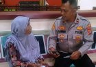 Polsek Peureulak Barat Bantu Warga Daftar Bantuan Sosial Pemerintah