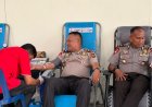 Sambut HUT ke-81 Korps Brimob Polri, Batalyon B Pelopor Gelar Donor Darah Bersama PMI Aceh Utara