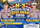 Operasi Patuh Seulawah 2026 Dimulai 26 Oktober, Satlantas Polres Nagan Raya Ajak Masyarakat Utamakan Keselamatan