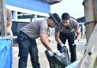 Polres Aceh Timur Dorong Pelestarian Lingkungan Melalui Green Policing di TPI Idi